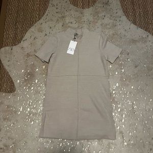 Zara sweater shift dress